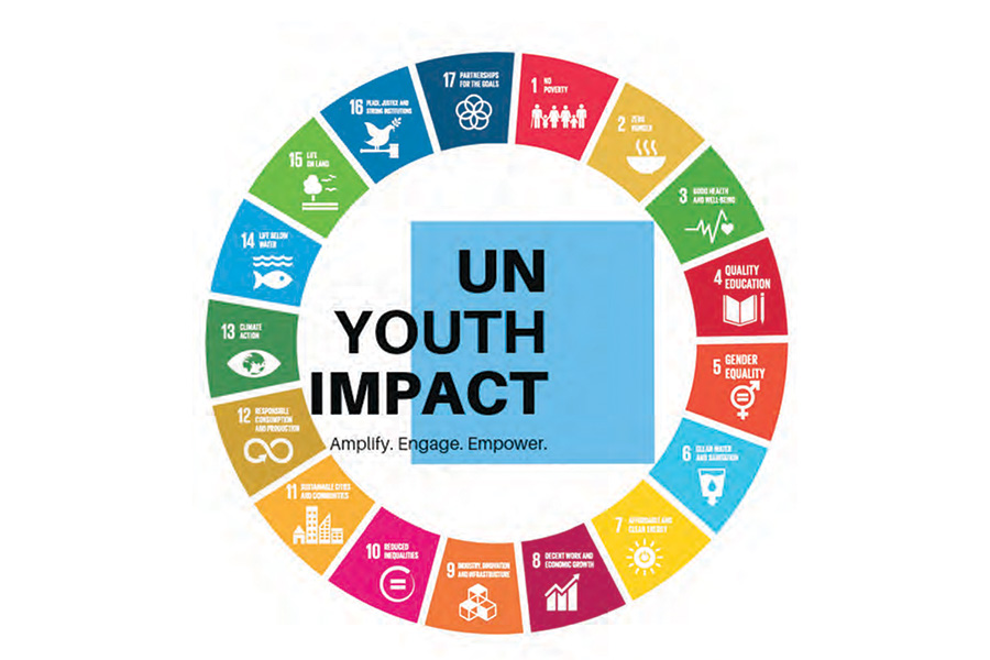 Logo UN Youth Impact