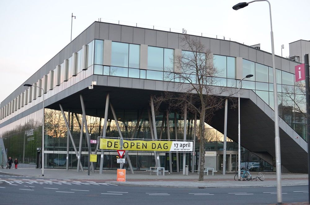 The THUAS building in Delft