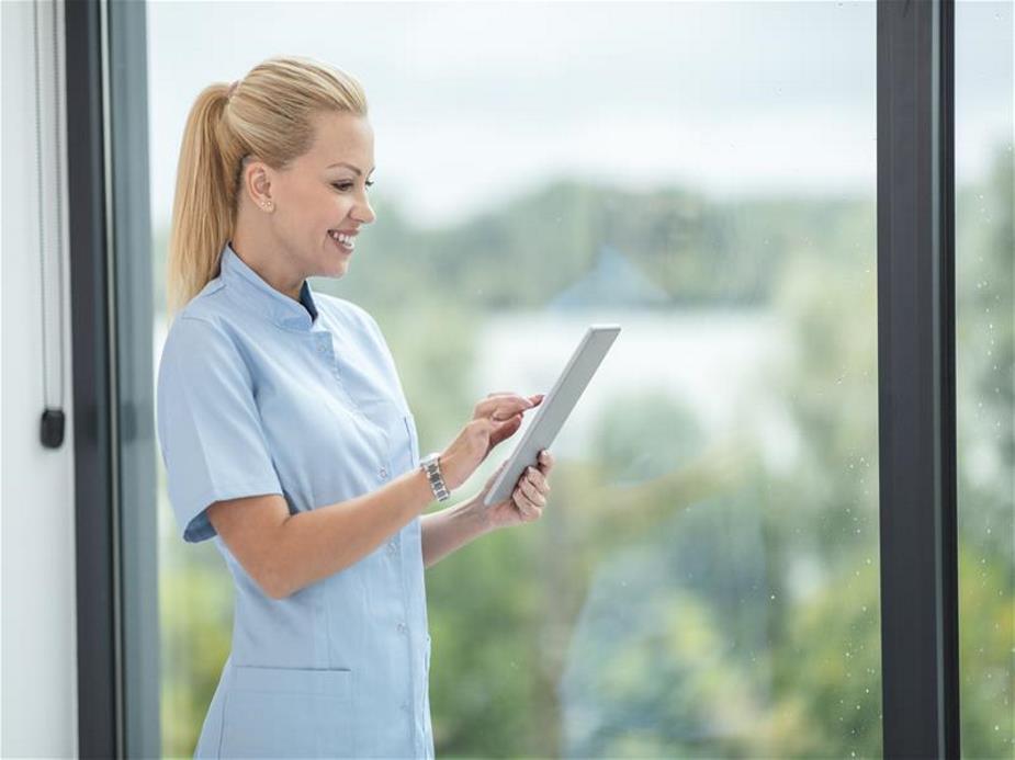 Verpleegster tablet