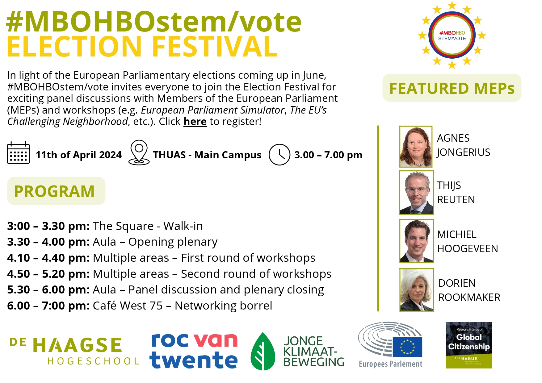 Verkiezingsfestival #MBOHBO stem/vote EN