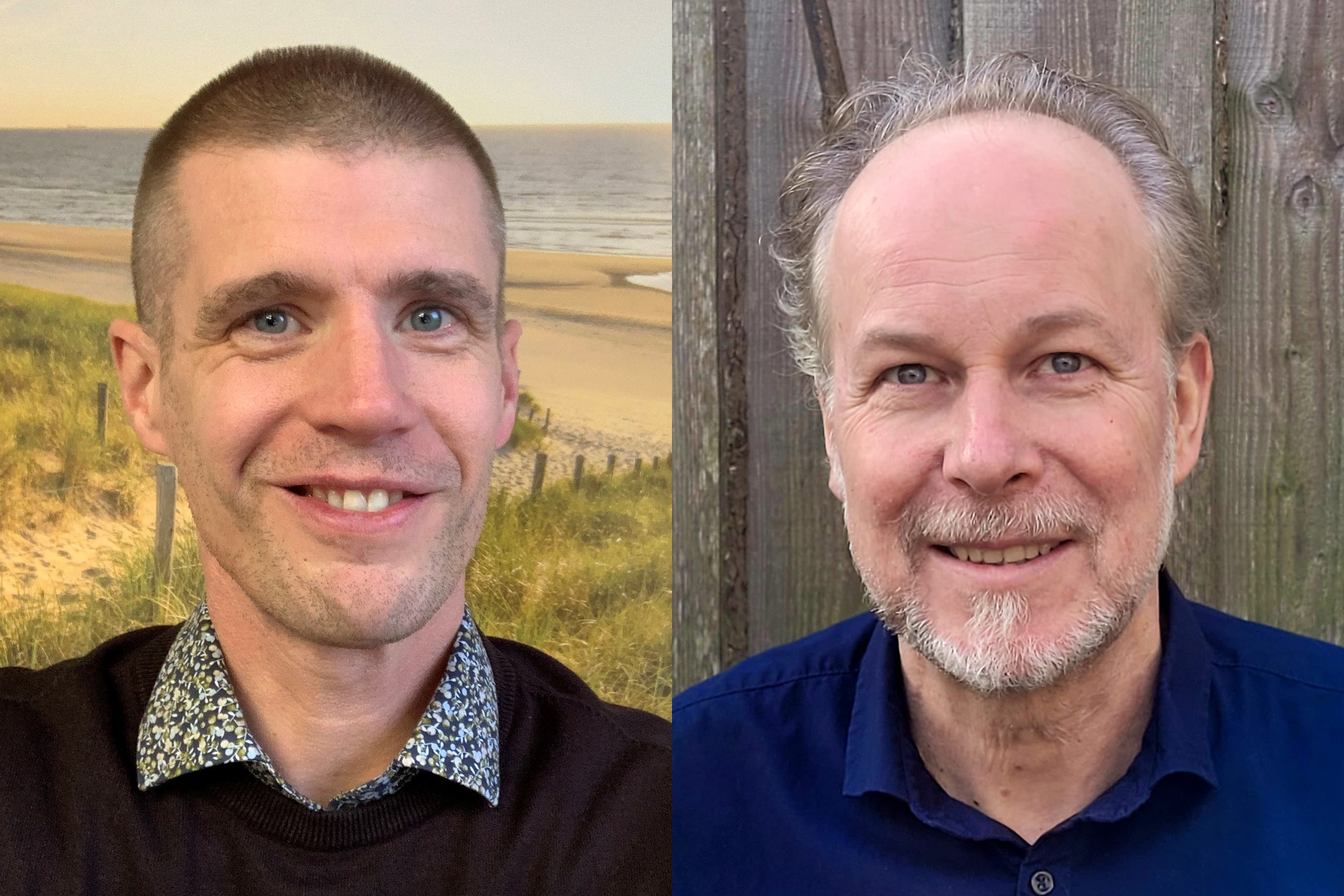 Diederik Visser en Peter Vermey