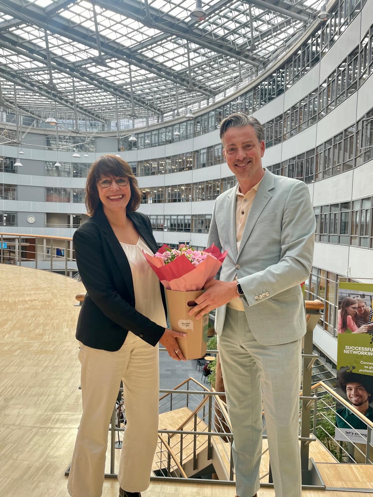 Doctorale Grant EAIE voor Eveke de Louw