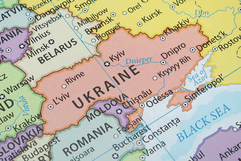 Map of Ukraine