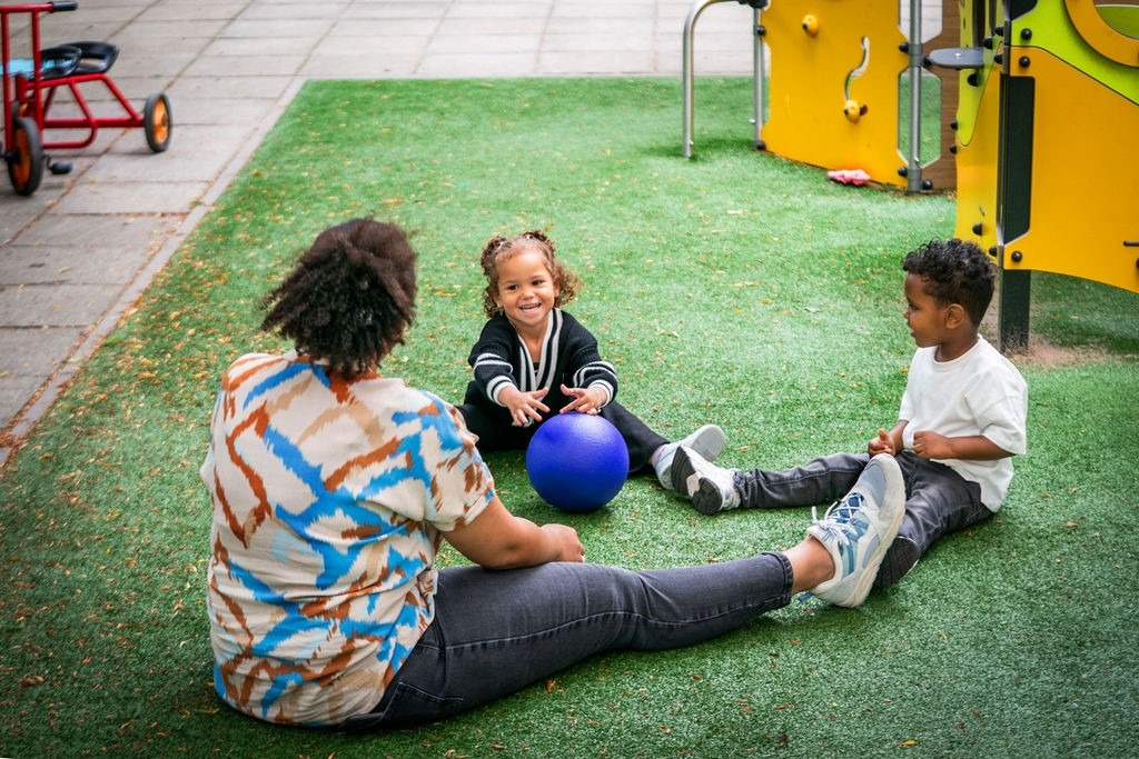 bewegen met jonge kinderen